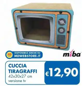 Miba pro cuccia tiragraffi