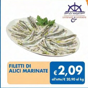 MD Discount Le delizie filetti di alici marinate offerta