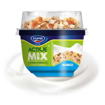 Qui Discount Yogurt active mix bb-12 bianco/ fragola 170 gr offerta