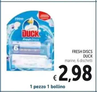 Spazio Conad FRESH DISCS DUCK marine, 6 dischetti offerta