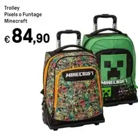 Iper La Grande Minecraft trolley pixels o funtage offerta