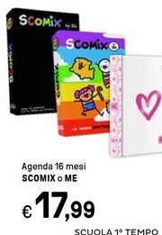 Iper La Grande Scomixe - agenda 16 mesi offerta