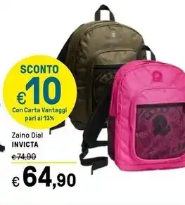 Iper La Grande Invicta zaino dial offerta