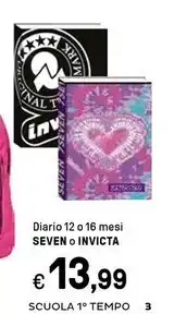 Iper La Grande Seven diario 12 o 16 mesi offerta
