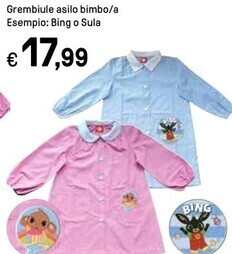 Iper La Grande Grembiule asilo bimbo offerta