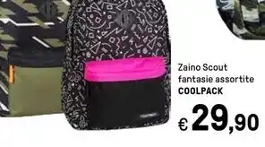 Coolpack zaino scout fantasie