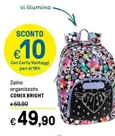Iper La Grande Comix bright - zaino organizzato offerta