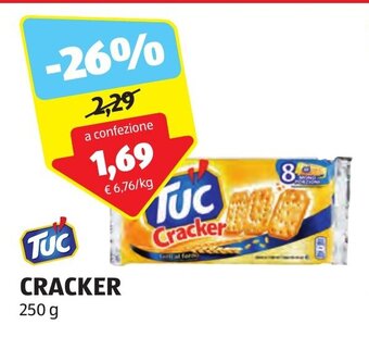 ALDI TUC CRACKER 250 g offerta