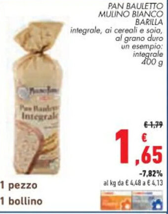 Conad City PAN BAULETTO MULINO BIANCO BARILLA 400 g offerta