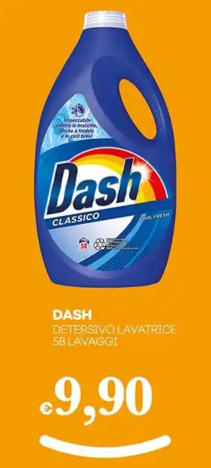 Pilato DASH DETERSIVO LAVATRICE 58 LAVAGGI offerta