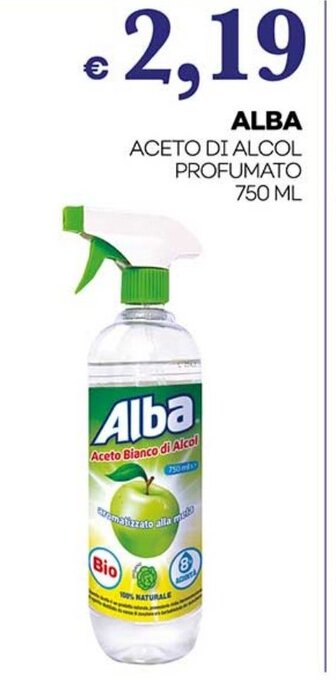 ALBA ACETO DI ALCOL PROFUMATO 750 ML