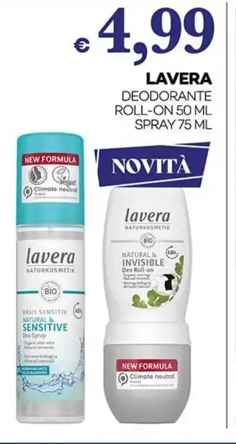 LAVERA DEODORANTE ROLL-ON 50 ML SPRAY 75 ML