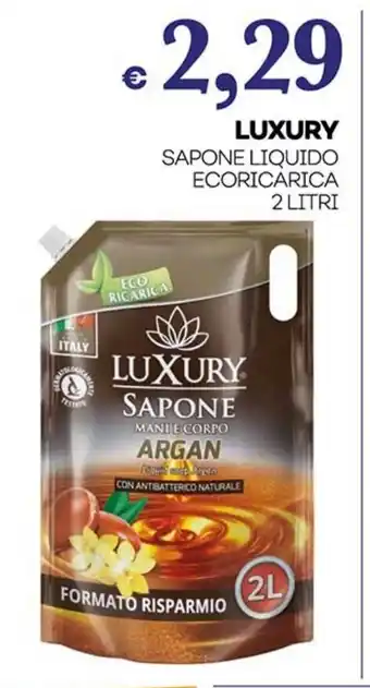 Pilato LUXURY SAPONE LIQUIDO ECORICARICA 2 LITRI offerta