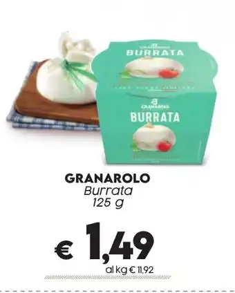Crai GRANAROLO Burrata 125 g offerta