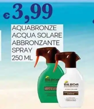 Pilato AQUABRONZE ACQUA SOLARE ABBRONZANTE SPRAY 250 ML offerta