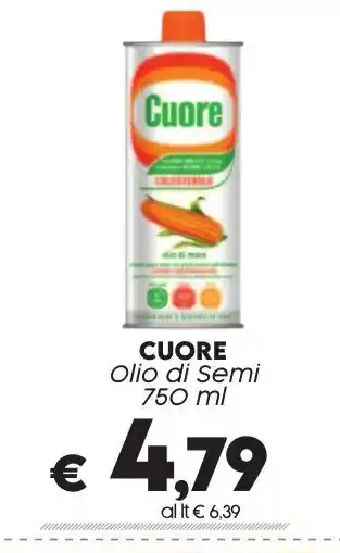 Crai CUORE Olio di Semi 750 ml offerta