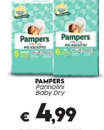 Crai PAMPERS Pannolini Baby Dry offerta