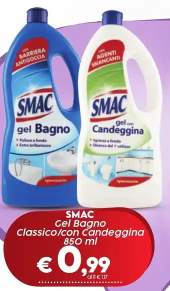 Crai SMAC Gel Bagno Classico/con candeggina 850 ml offerta