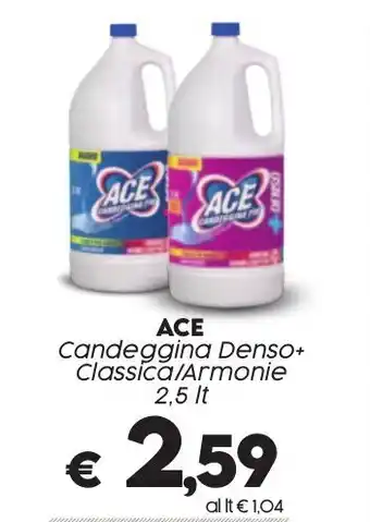 Crai ACE Candeggina Denso+ Classica/Armonie 2,5 lt offerta