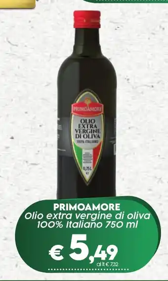 Crai PRIMOAMORE Olio extra vergine di oliva 100% Italiano 750 ml offerta