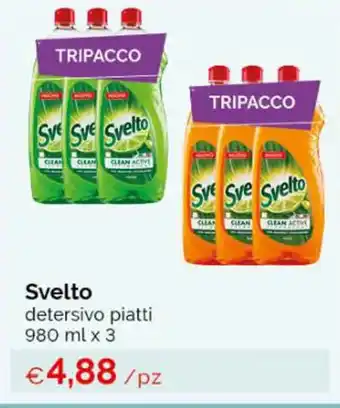 Acqua & Sapone Svelto detersivo piatti 980 ml x 3 offerta