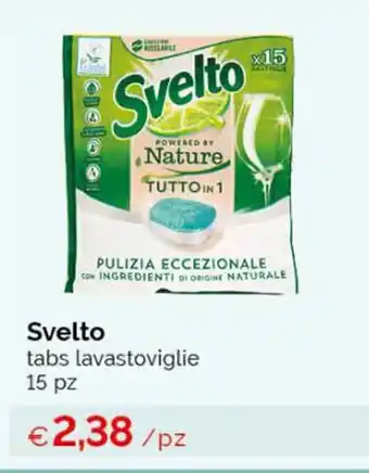 Acqua & Sapone Svelto tabs lavastoviglie 15 pz offerta