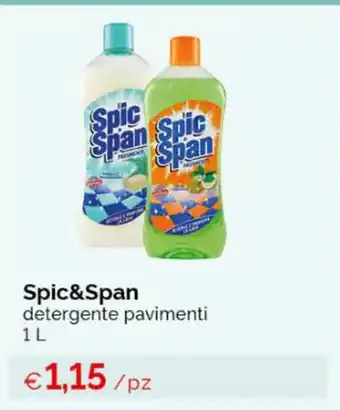 Acqua & Sapone Spic&Span detergente pavimenti 1L offerta