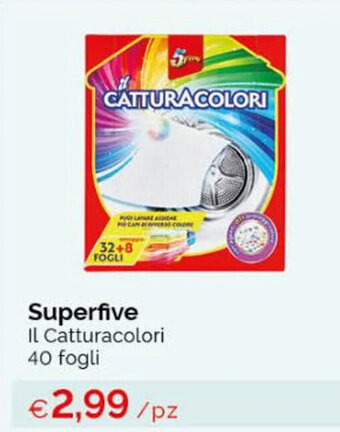Acqua & Sapone Superfive Il Catturacolori 40 fogli offerta