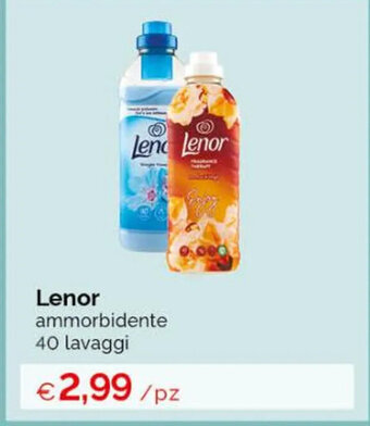 Acqua & Sapone Lenor ammorbidente 40 lavaggi offerta