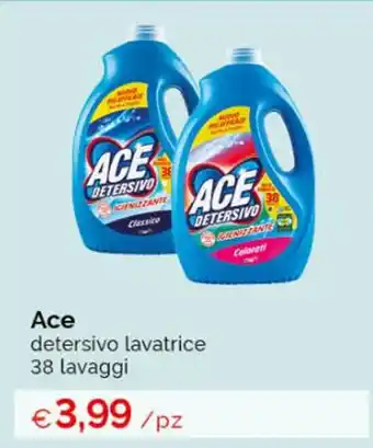 Acqua & Sapone Ace detersivo lavatrice 38 lavaggi offerta