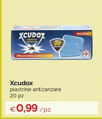 Xcudox piastrine antizanzare 20 pz