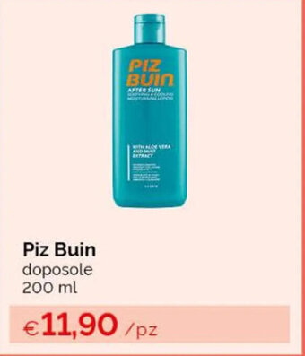 Acqua & Sapone Piz Buin doposole 200 ml offerta
