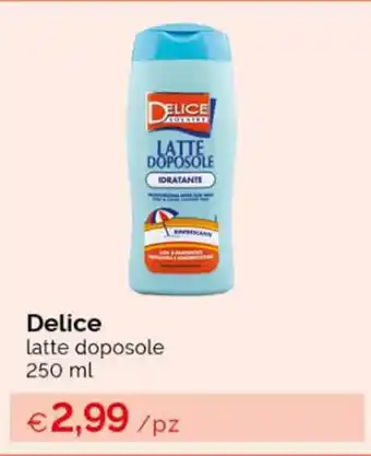 Acqua & Sapone Delice latte doposole 250 ml offerta