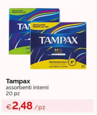 Acqua & Sapone Tampax assorbenti interni 20 pz offerta