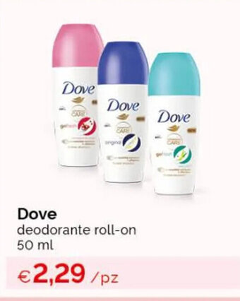 Acqua & Sapone Dove deodorante roll-on 50 ml offerta