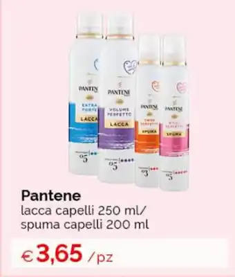 Acqua & Sapone Pantene lacca capelli 250 ml/ spuma capelli 200 ml offerta