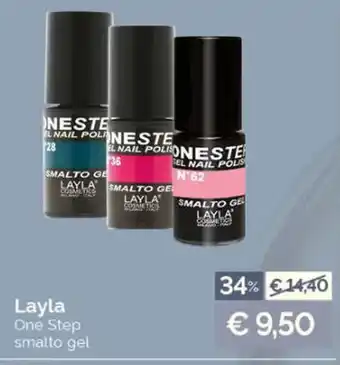 Acqua & Sapone Layla One Step smalto gel offerta