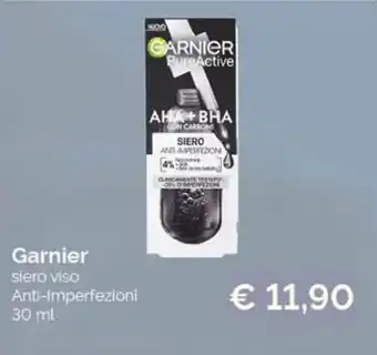Acqua & Sapone Garnier siero viso Anti-Imperfezioni 30 ml offerta