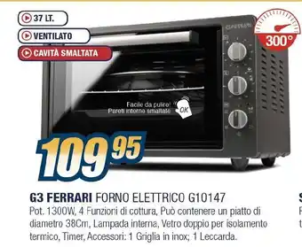 Sinergy G3 FERRARI FORNO ELETTRICO G10147 offerta
