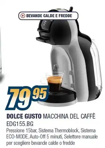 Sinergy DOLCE GUSTO MACCHINA DEL CAFFÈ offerta