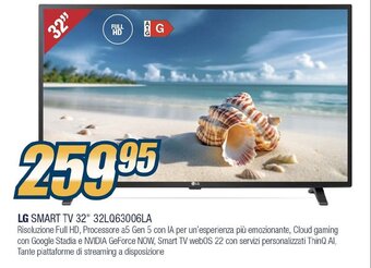 Sinergy LG SMART TV 32" 32LQ63006LA offerta