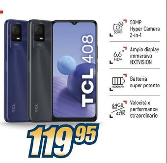 Sinergy TCL 408 offerta