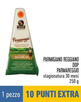 Conad PARMIGIANO REGGIANO DOP PARMAREGGIO stagionatura 30 mesi 250 g offerta