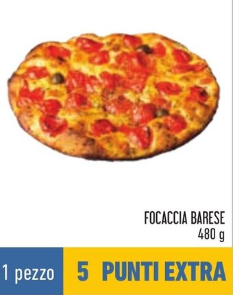 Conad FOCACCIA BARESE 480 g offerta