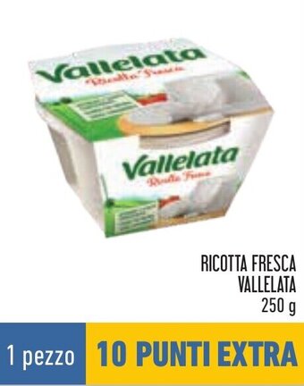 Conad RICOTTA FRESCA VALLELATA 250 g offerta