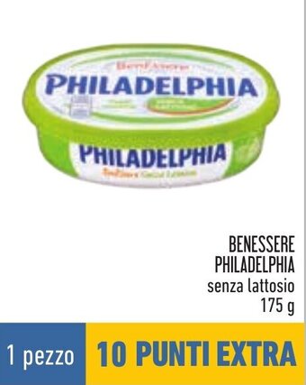 Conad BENESSERE PHILADELPHIA senza lattosio 175 g offerta