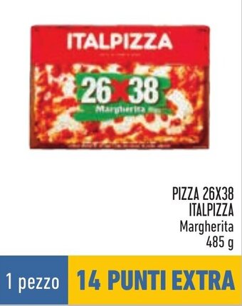 Conad PIZZA 26X38 ITALPIZZA Margherita 485 g offerta