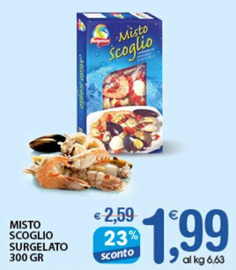 Qui Discount MISTO SCOGLIO SURGELATO 300 GR offerta