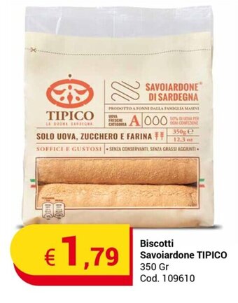 Centro Cash Biscotti Savoiardone TIPICO 350 Gr offerta