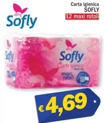 Ard Discount Carta igienica SOFLY 12 maxi rotoli offerta